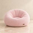 Load image into Gallery viewer, pink pumpkin chair in a studio image
