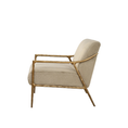 Load image into Gallery viewer, side view of Sheena Accent Chair in a white space
