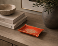 Load image into Gallery viewer, snake tray valet on table by vase and books
