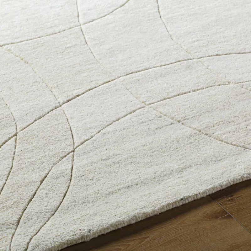 Woven Rug close up of edge of it